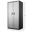 Gladiator® Armoire d’équipement toutes saisons prête à assembler GAJG36GRDG