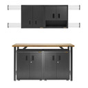 Gladiator® Armoire modulaire GearBox à porte pleine grandeur prête à assembler GAGB28FDESG