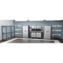 Gladiator® Armoire modulaire porte 3/4 GearBox prête à assembler GAGB28KDYG