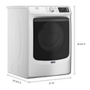 Maytag® Sécheuse au gaz intelligente Animal Pet Pro - 7.4 pi cu MGD7020RW