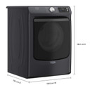 Maytag® Sécheuse électrique intelligente Animal Pet Pro - 7.4 pi cu YMED7020RF
