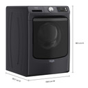 Maytag® Laveuse à chargement frontal intelligente Animal Pet Pro - 5.8 pi cu (C.E.I.) MFW7020RF