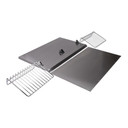 Dosseret avec tablette de 30 po (76,2 cm) - acier inoxydable W10285447