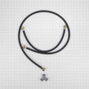 Trousse de tuyau pour sécheuse à vapeur - (1) tuyau de 3 pi, (1) tuyau de 5 pi W10044609A