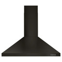 Whirlpool® Hotte de cuisinière contemporaine murale en acier inoxydable noir - 30 po WVW53UC0HV