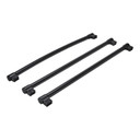 Trousse de poignées pour réfrigérateur à portes françaises - Noir W10716730
