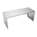 Cache-conduit pleine largeur en acier inoxydable de 30 po (72,2 cm) de largeur et 12 po (30,5 cm) de hauteur EXTKIT02ES