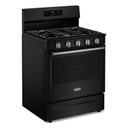 Maytag® Cuisinière au gaz à convection avec friture et cuisson à air sans préchauffage - 30 po - 5 pi cu MFGS6030RB