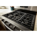 Whirlpool® Cuisinière au gaz de 30 pouces avec friture et cuisson à air, autonettoyante avec préchauffage WFGS5030RV
