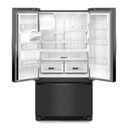 Whirlpool® Réfrigérateur à portes françaises et congélateur inférieur - 36po - 25picu WRFF3436RB