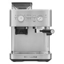 Kitchenaid® Machine à espresso semi-automatique avec moulin à meule KES6551SX