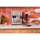 Kitchenaid® Machine à espresso semi-automatique avec moulin à meule KES6551SX