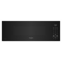 Whirlpool® Four à micro-ondes intelligent à hotte intégrée et profil bas de 1,1 pi cu avec ventilation de 450 pi³/min à 4 vitesses YWMML5530RB