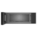 Whirlpool® Four à micro-ondes intelligent à hotte intégrée et profil bas de 1,1 pi cu avec ventilation de 450 pi³/min à 4 vitesses YWMML5530RB