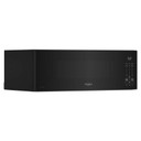 Whirlpool® Four à micro-ondes intelligent à hotte intégrée et profil bas de 1,1 pi cu avec ventilation de 450 pi³/min à 4 vitesses YWMML5530RB