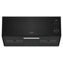 Whirlpool® Four à micro-ondes intelligent à hotte intégrée et profil bas de 1,1 pi cu avec ventilation de 450 pi³/min à 4 vitesses YWMML5530RB