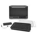 Four de comptoir KitchenAid® à convection double avec friture à air KCO224BM