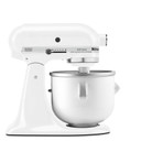 Batteur sur socle à tête inclinable KitchenAid de 4.7 L (5 pintes) de la série Artisan KSM150PSWH
