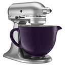 Batteur sur socle à tête inclinable KitchenAid de 4.7 L (5 pintes) de la série Artisan KSM150PSWH