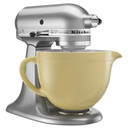 Batteur sur socle à tête inclinable KitchenAid de 4.7 L (5 pintes) de la série Artisan KSM150PSWH