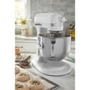 Kitchenaid® Batteur sur socle à bol relevable de 7 pintes avec points de contact de qualité supérieure repensés KSM70SNDXWH