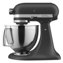 Kitchenaid® Batteur sur socle à tête inclinable Artisan® avec ensemble d'accessoires de qualité supérieure KSM195PSBK