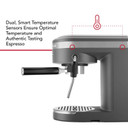 Kitchenaid® Machine à espresso semi-automatique KES6403DG