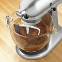 Kitchenaid® Fouet à bord souple pour batteur sur socle à tête inclinable KFE5T