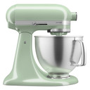 Batteur sur socle KitchenAid® de 5 pintes avec bol en acier inoxydable brossé. KSM192XDPT