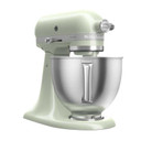 Batteur sur socle KitchenAid® de 5 pintes avec bol en acier inoxydable brossé. KSM192XDPT