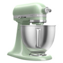 Batteur sur socle KitchenAid® de 5 pintes avec bol en acier inoxydable brossé. KSM192XDPT