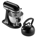 Batteur sur socle à tête inclinable KitchenAid de 4.7 L (5 pintes) de la série Artisan KSM150PSOB