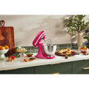Kitchenaid® Batteur sur socle de la couleur de l’année 2023, Hibiscus KSM195PSHI