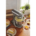 Kitchenaid® Batteur sur socle à tête inclinable Artisan® avec ensemble d'accessoires de qualité supérieure KSM195PSMS