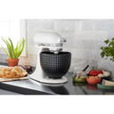 Kitchenaid® Bol en céramique clouté noir de 5 pintes KSM2CB5LS