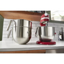 Kitchenaid® Batteur sur socle à bol relevable de 7 pintes avec points de contact de qualité supérieure repensés KSM70SNDXBM