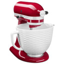 Batteur sur socle à tête inclinable KitchenAid de 4.7 L (5 pintes) de la série Artisan KSM150PSER
