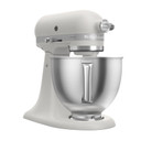 Batteur sur socle KitchenAid® de 5 pintes avec bol en acier inoxydable brossé. KSM192XDMH
