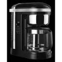 Kitchenaid® Cafetière avec douchette en spirale de 12 tasses et plaque chauffante programmable KCM1209OB