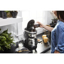 Kitchenaid® Cafetière avec douchette en spirale de 12 tasses et plaque chauffante programmable KCM1209OB