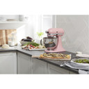 Batteur sur socle à tête inclinable Artisan® KitchenAid® de 5 pintes KSM150PSDR