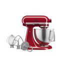 Batteur sur socle KitchenAid® de 5 pintes avec bol en acier inoxydable brossé. KSM192XDPA