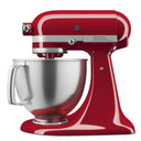 Batteur sur socle KitchenAid® de 5 pintes avec bol en acier inoxydable brossé. KSM192XDPA