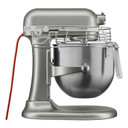 Kitchenaid® Batteur sur socle à bol relevable de 8 pintes, série commerciale certifié NSF - Argent contour KSMC895CU