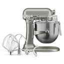Kitchenaid® Batteur sur socle à bol relevable de 8 pintes, série commerciale certifié NSF - Argent contour KSMC895CU