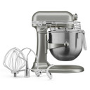 Kitchenaid® Batteur sur socle à bol relevable de 8 pintes, série commerciale certifié NSF - Argent contour KSMC895CU