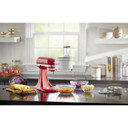 Kitchenaid® Extension robot culinaire avec ensemble de tranchage en dés de style commercial. KSM2FPA