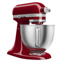Batteur sur socle KitchenAid® de 5 pintes avec bol en acier inoxydable brossé. KSM192XDER