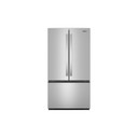 Whirlpool® Réfrigérateur à portes françaises avec distributeur d'eau interne - 36 po - 31 pi cu WRFF3336SZ