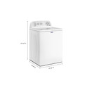 Maytag® Laveuse à chargement vertical avec remplissage profond - 4.4 pi cu MVW4005SW
